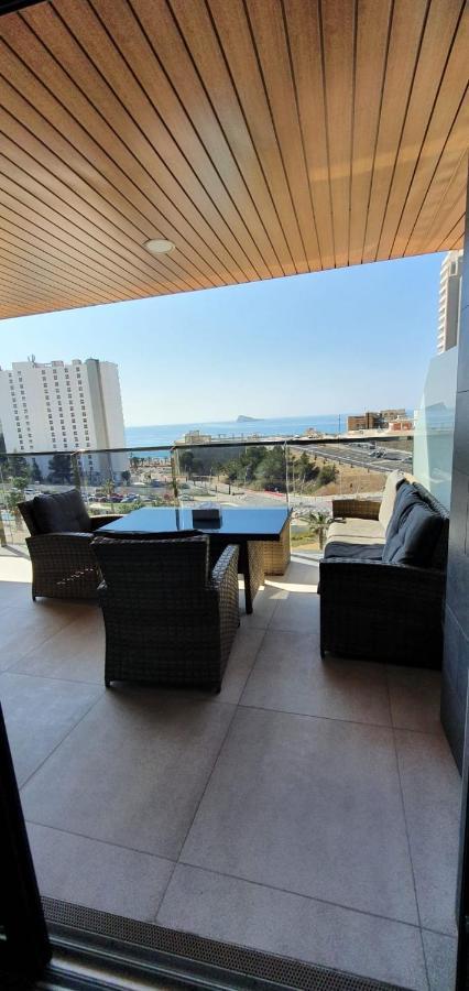 Sunny Morning Of Costa Blanca - Sunset Waves Benidorm Apartment Luaran gambar