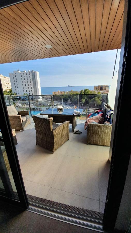 Sunny Morning Of Costa Blanca - Sunset Waves Benidorm Apartment Luaran gambar